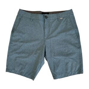 Linksoul 33x9.5* Teal‎ Poly Blend Stretch Men's Performance Shorts